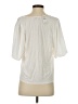 Ann Taylor LOFT 100% Polyester Ivory White Short Sleeve Blouse Size S - photo 2