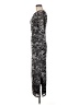 Anne Klein Animal Print Silver Cocktail Dress Size M - photo 5