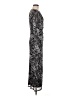 Anne Klein Animal Print Silver Cocktail Dress Size M - photo 4