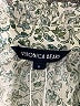 Veronica Beard 100% Cotton Paisley Silver White Casual Dress Size M - photo 7