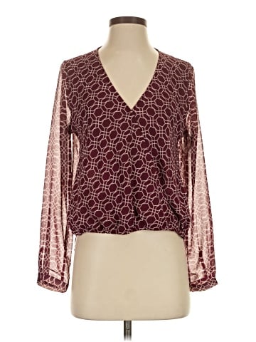 Cupcakes & Cashmere Long Sleeve Blouse (view 1)