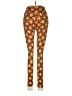 Lularoe Print Orange Leggings One size - photo 2