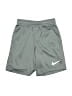 Nike 100% Polyester Graphic Green Athletic Shorts Size 4 - 5 - photo 1