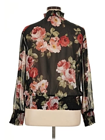 Forever 21 Plus Long Sleeve Blouse (view 2)