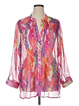 Soft Surroundings 3/4 Sleeve Blouse