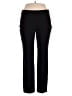 Rafaella Solid Black Active Pants Size 14 - photo 1