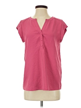 Maison D' Amelie Short Sleeve Blouse