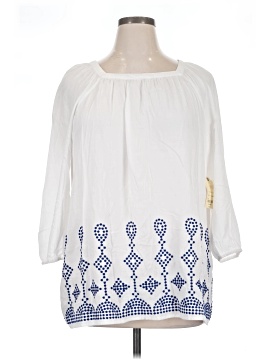 St. John's Bay 3/4 Sleeve Blouse