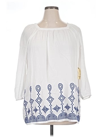 St. John's Bay 3/4 Sleeve Blouse (view 1)