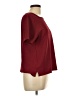 Sag Harbor Burgundy Short Sleeve Top Size L - photo 4