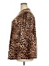Cocomo Animal Print Brown 3/4 Sleeve Blouse Size 2X - photo 5