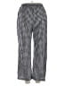 Anrabess 100% Rayon Checkered-gingham Black Casual Pants Size XL - photo 2