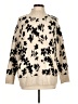 Liz Claiborne Floral Ivory Pullover Sweater Size L - photo 1