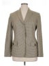 Jones New York 100% Polyester Houndstooth Gray Blazer Size 14 - photo 1