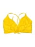 Athleta Yellow Swimsuit Top Size M - photo 2