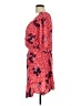 Gap 100% Rayon Print Red Casual Dress Size L (tall) - photo 5