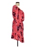Gap 100% Rayon Print Red Casual Dress Size L (tall) - photo 4