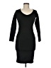 Wow Couture Solid Black Cocktail Dress Size M - photo 1