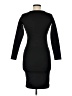 Wow Couture Solid Black Cocktail Dress Size M - photo 2