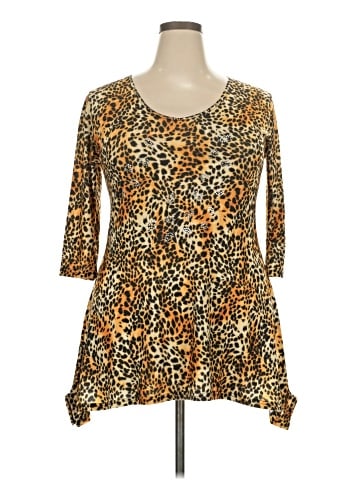 Valentina 3/4 Sleeve Top (view 1)