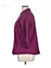 212 Collection Solid Burgundy 3/4 Sleeve Button-Down Shirt Size 1X - photo 5