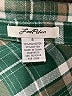 Love Potion Plaid Green Long Sleeve Blouse Size S - photo 7