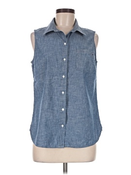 Tommy Hilfiger Sleeveless Button Down Shirt