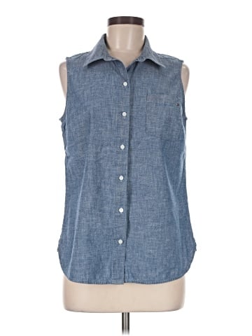 Tommy Hilfiger Sleeveless Button-Down Shirt (view 1)