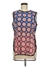 Vince Camuto 100% Polyester Blue Sleeveless Blouse Size M - photo 1