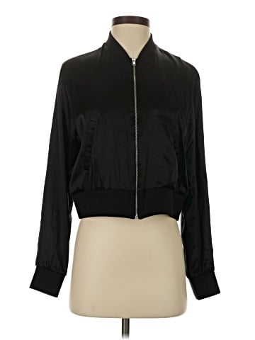 Amanda Uprichard Long Sleeve Silk Top (view 1)