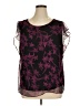 Vince Camuto 100% Polyester Purple Sleeveless Blouse Size 1X - photo 1