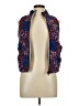 Buffalo by David Bitton 100% Polyester Polka Dots Blue Vest Size 10 - photo 1