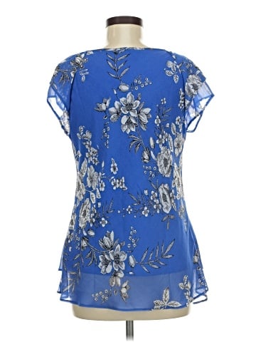 Roz & Ali Short Sleeve Blouse (view 2)
