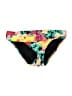 Sunsets Print Black Swimsuit Bottoms Size M - photo 1