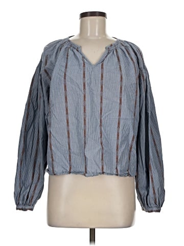 a.n.a. A New Approach Long Sleeve Blouse (view 1)