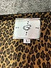 6 Degrees Animal Print Brown Long Sleeve Blouse Size L - photo 7