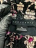 Sanctuary 100% Recycled Polyester Floral Black Long Sleeve Blouse Size XL - photo 7
