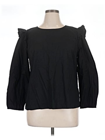 J.Crew Factory Store Long Sleeve Blouse (view 1)