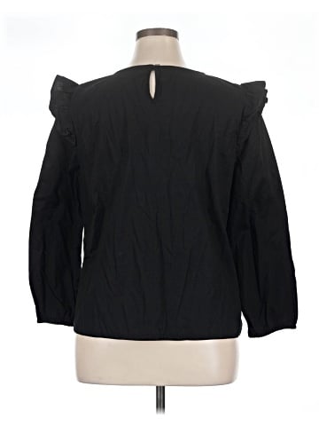 J.Crew Factory Store Long Sleeve Blouse (view 2)