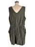 London Times Solid Gray Green Romper Size 2X - photo 2