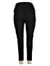 New Look Solid Black Active Pants Size 16 - 18 - photo 2