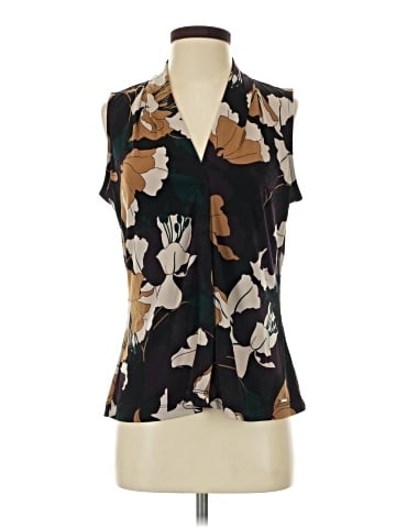 Calvin Klein Short Sleeve Blouse (view 1)