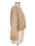 T Tahari Stripes Tan Pullover Sweater Size L - photo 4