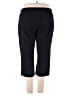 Larry Levine Black Active Pants Size 24W - photo 2