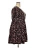 Unbranded Floral Black Casual Dress Size XXL - photo 4