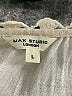Max Studio 100% Polyester Ivory Sleeveless Blouse Size L - photo 4