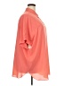Sejour 100% Polyester Solid Orange Short Sleeve Blouse Size 2X - photo 4