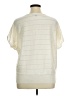 AGB 100% Acrylic Ivory Short Sleeve Top Size XL - photo 2