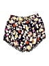 ShoSho 100% Polyester Floral Black Shorts Size L - photo 2