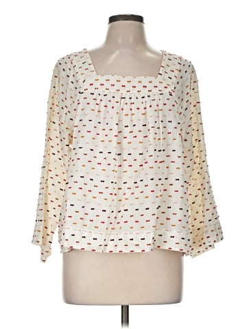 Madewell 3/4 Sleeve Blouse (view 1)